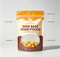 Sachet Doypack imprimé pour aliments, emballage plastique refermable, petit format, anti-odeur, sac Mylar 3.5, pochette personnalisée avec logo