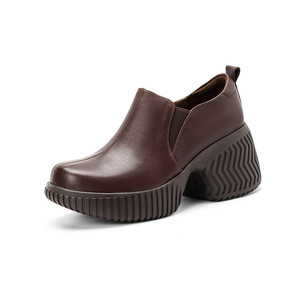 Bottines à talons épais, élégantes et polyvalentes, bottes fines mi-mollet pour l'automne et l'hiver - Product Image 2