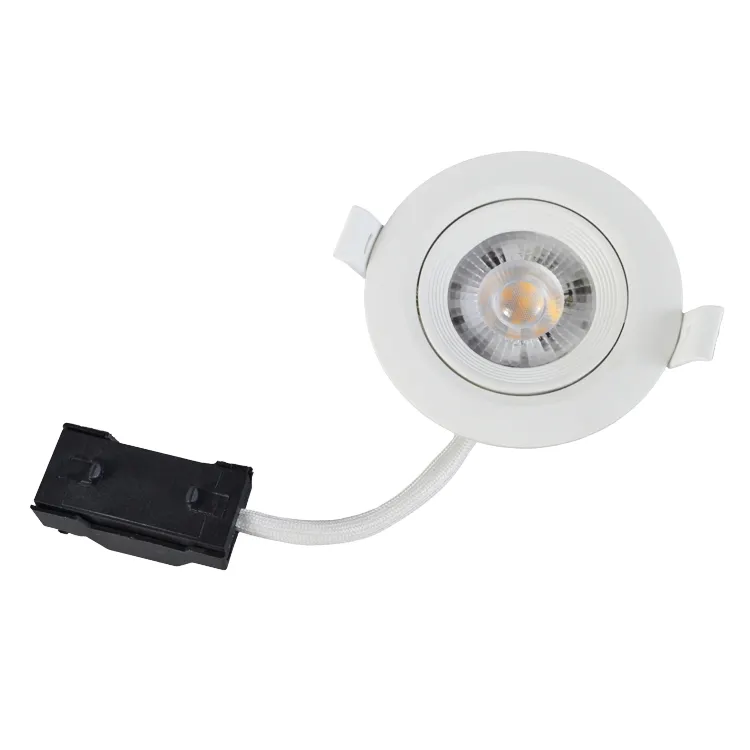 LED Recessed Downlight 6 Inch Daylight 6000K Retrofit LED Recessed Ceiling Light Dimmable Trim Can Lights