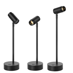 Projecteur LED <span class=keywords><strong>sans</strong></span> <span class=keywords><strong>fil</strong></span> rechargeable à focalisation réglable, 3W, CRI97 élevé, intensité variable en 3 étapes, avec zoom intégré pour espaces intérieurs - Product Image 2