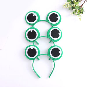 Diadema personalizada Fairy Tale Frog Prince para niños y adultos, accesorio bonito para disfraz <span class=keywords><strong>de</strong></span> fiesta <span class=keywords><strong>de</strong></span> Carnaval <span class=keywords><strong>de</strong></span> Halloween - Product Image 2