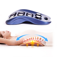 Masseur lombaire électrique ALPHAY à traction dynamique avec thérapie thermique, batterie intégrée, cycle de 15 minutes pour soulager les douleurs du bas du dos