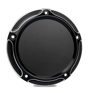 Para Harley Softail 107 motor Fatboy Heritage slims Deluxe Lower rider <span class=keywords><strong>Fatbob</strong></span> 2019-up negro contraste corte Derby cubierta - Product Image 1