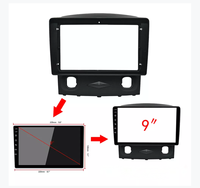Lecteur Dvd de voiture, autoradio stéréo avec Gps, cadre Audio universel pour tableau de bord 2006-2008 Mazda hommage/2010 Ford Escape