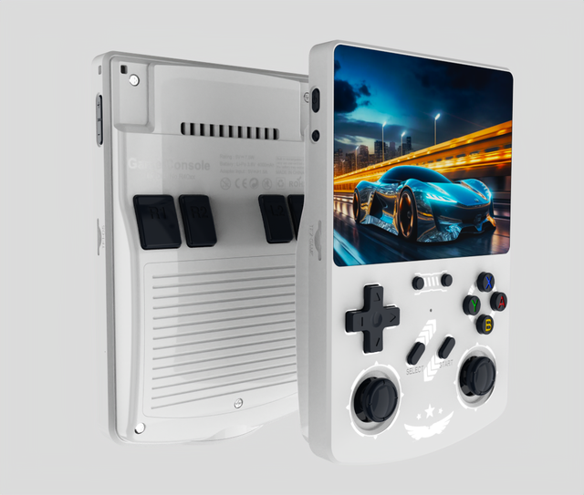 R40XX PRO MAX Handheld Game Console 4.2Inch Screen Update Wifi Function Support 2 Player Retro Video Game Console With Date Line