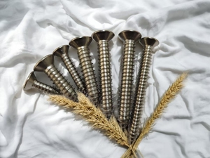 304 thép không gỉ chéo lõm vít tự khai thác với đai ốc - Product Image 5