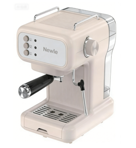 เครื่องชงกาแฟเอสเพรสโซ Newle 20 บาร์ 870 วัตต์ ระบบทำความร้อนแบบหม้อต้ม ถังน้ำขนาด 1.0 ลิตร ถอดออกได้ พร้อมหัว<span class=keywords><strong>ชง</strong></span>แบบ Die-Cast ขนาด 52 มม. รุ่น Single/Double Shot Pro - Product Image 3