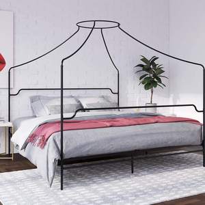 <span class=keywords><strong>King</strong></span> Size Frame Black <span class=keywords><strong>Metal</strong></span> Luifel <span class=keywords><strong>Bed</strong></span> - Product Image 2