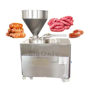 Automatic Industrial Rapid Sausage Filler / Stuffer Fill Vegetarian Ham Beef Sausage Make Machine