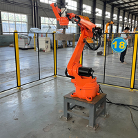 Robot Arm Palletizing Otomatis 6 Axis, Beban Angkut 50kg, Radius Kerja 2100mm, Robot Penanganan Industri