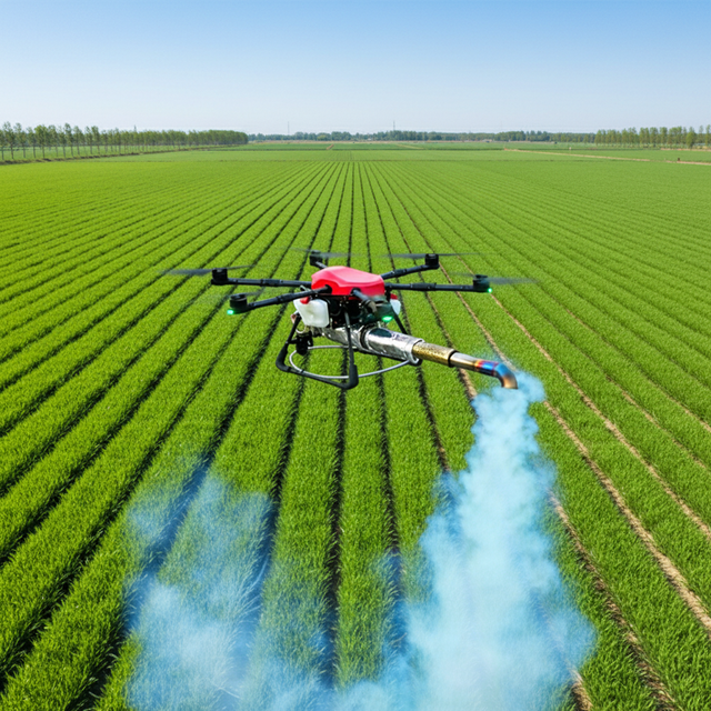 For New Electric Commercial Thermal Fogger Drone UAV with Long Service Life and Fruit Trees & Sugar Cane