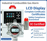 Détecteur de gaz à combustion catalytique pour station-service, restaurant, détection de fuite de GPL et de gaz naturel avec protection IP65