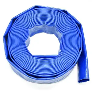 Precio bajo Fácil de usar buena manguera flexible trenzada de PVC layflat