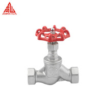 Vanne à soupape J11H en acier au carbone WCB 1/2 3/4 1" 2" pouces PN25 BSP FNPT NPT filetée