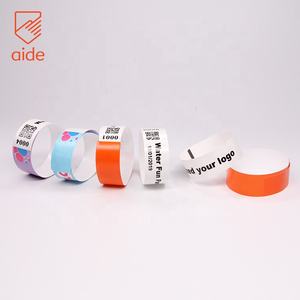 Braccialetti di carta antibatterici impermeabili identificazione termica del paziente codice termico diretto QR per pazienti ospedalieri - Product Image 2