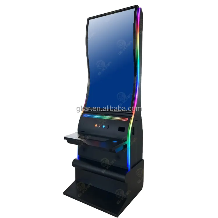 2024 Newest Popular Coin Operated 55 Inch S Curved Skill Game Cabinet Machine Arcade Machine Game On Sale