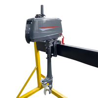 Moteur hors-bord portable ultra léger 9,7 kg 2,5 CV 2 temps pour bateau pneumatique kayak