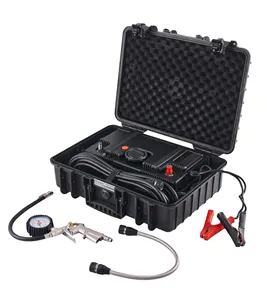 New Design Heavy Duty 12V 300 L/m Car Tyre Inflator 150 PSI Air Compressor 4 Cylinders Tire Inflator For 4X4 RV SUV