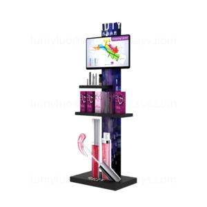 Support de sol interactif intelligent pour l'affichage du maquillage avec écran LED, vitrine vidéo pour les marques de soins de la peau et de parfums, présentoirs pour magasins de détail - Product Image 6