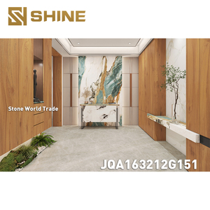 Panneau flexible de feuille de pierre frittée de 6mm pour la surface de meubles de porte d'armoire et le revêtement mural commercial - Product Image 4