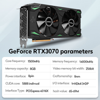 Carte graphique Jieshuo Rtx 3070m 3080m 8GB, carte graphique pour ordinateur portable 3060m 10gb, GPU RX 580 6gb, Gtx 1660S Ti 8g, Vga 3060 4070 4090