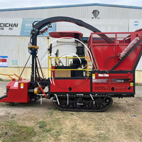 Nouvelle moissonneuse-batteuse à ensilage à haute productivité, autopropulsée, pour la récolte de fourrage, machine à hacher l'ensilage