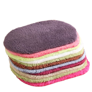 พรมปูพื้นกำมะหยี่ขนแกะ 10 มม. ผลิตด้วยเครื่องจักร ซักได้ ใช้ปูพื้นทั้งห้อง สีพื้น ดูดซับน้ำ ใช้ในบ้าน ห้องนั่งเล่น ขายส่ง - Product Image 4