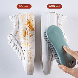 Cepillo Multifuncional para Zapatos de Pelo Suave, Herramienta de Limpieza Doméstica para Lavandería, Cepillo Especial de Plástico que No Daña los Zapatos - Product Image 3