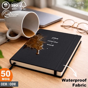Carnet de notes A5 <span class=keywords><strong>en</strong></span> papier pierre imperméable, reliure cousue, design personnalisable, fabrication usine - Product Image 1
