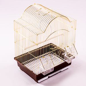 Jaula de Hierro para Loros Canarios, Transpirable y Duradera, de Alta Calidad para Mayoristas, Jaula Pequeña para Pájaros - Product Image 6