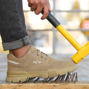 Giày bảo hộ lao động nam da bò nubuck lớp đầu tiên an toàn hàng đầu - Product Image 2