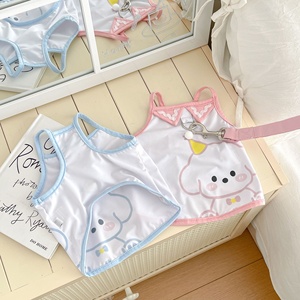 Gilet Estivo per Animali Domestici con Motivo Cucciolo Cartone Animato, Sottile, Traspirante, con Anello a D, per Cani e Gatti - Product Image 3