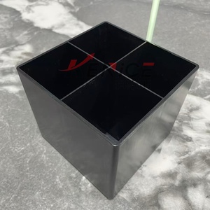 Tốt Nhất Bán Hiện Đại Màu Đen Acrylic Cho Trang Điểm Bàn Chải Và Bút Hiển Thị Hộp Bảng <span class=keywords><strong>Top</strong></span> Thân Thiện Với Môi PMMA Đứng Cho Các Cửa Hàng Bán Lẻ - Product Image 4