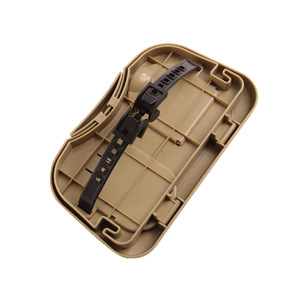 Car Storage Rack Rear Seat Back <b>Folding</b> Beverage Tray ABS Material Beige Color Multi Functional <b>Childrens</b> Cup Holder Small - Product Image 2
