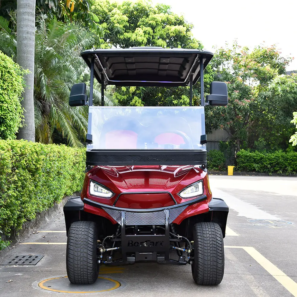 Schlussverkauf Made in China elektrischer Golf-Jagdwagen mit individueller Farbe Gelände-Jagdwagen 4-Sitzer