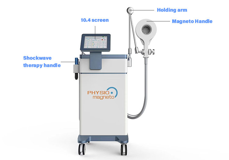 2023 Hot Sale Near Infrared Electric Shock Wave Physical Therapy Emtt Pmst Physio Magneto Therapy Infrared Machine