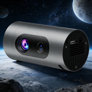 Proyector Portátil <span class=keywords><strong>Android</strong></span> 14 con Banco de Energía Tipo-C PD Recargable, 300ANSI, Mini Cine en Casa 4k, <span class=keywords><strong>Android</strong></span>, LCD - Product Image 1