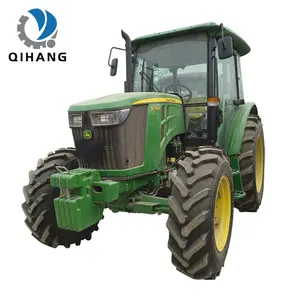Venta al por mayor pequeños de segunda mano usado compacto 4x4 Jhon Deere mini tractores agrícolas con precio barato