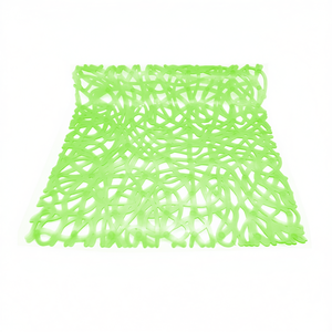 Tapis de douche antidérapant 52x52 cm bleu, tapis de bain antidérapant pour la sécurité de la salle de bain - Product Image 3