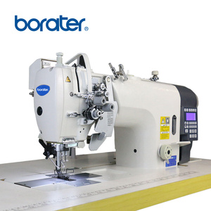 Borater 8450D Computer Direct Drive Flat-Bed Double Needle <b>Split</b> Needle Bar High Speed Industrial Lockstitch New Sewing <b>Machine</b> - Product Image 1
