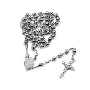 <span class=keywords><strong>Collana</strong></span> da <span class=keywords><strong>Uomo</strong></span> con <span class=keywords><strong>Rosario</strong></span> in Acciaio Inossidabile Personalizzata di Alta Qualità - Product Image 5
