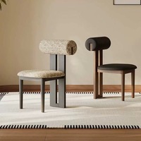 Nouvelle conception de chaises de salle à manger Wabi Sabi, chaise de salon, tabouret individuel pour table de maquillage, pour la maison, le café, le salon, meubles de salon