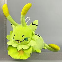 Peluche chat endormi vert super douce Gnarpy Regretevator, très populaire à l'international, 0-24 mois, 31cm-50cm, avec rembourrage en coton PP, en stock