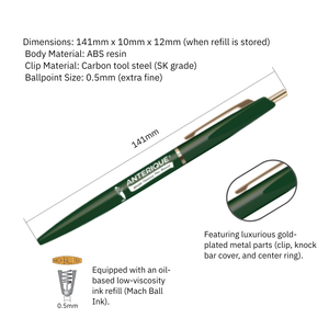 0.5mm Extra Fine Largeur d'écriture Impression personnalisée Japon Nouveau stylo à bille multicolore Cadeau - Product Image 3