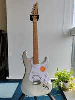 Guitare électrique de haute qualité à prix réduit, personnalisée, modèle Bullfighter OEM MS-100S S-S-H, pont tremolo en érable, micro multicolore