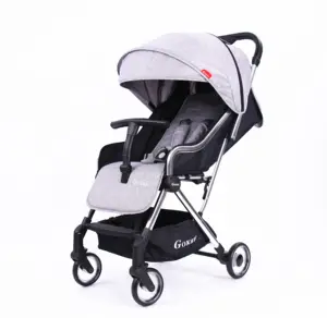 EN1888-2 kompakt bebek arabası bebek yürüteci tekerlekler ve koltuk ile güneş gölge kristal bebek arabası