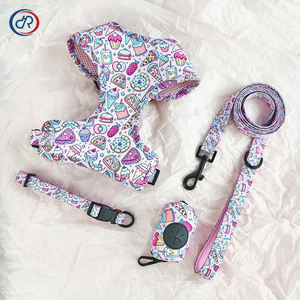 OKKPETS özel köpek koşum seti hediye kutu seti koşum tasma yaka içerir teşekkür ederim kart ve kağıt mendil - Product Image 3