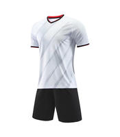 Großhandel Fußball-Vereinstrikots Fan-Version Fußballbekleidung Kurzarm-Fußballtrikot für Erwachsene Fan-Kollektion