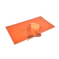 Plaques chauffantes industrielles en silicone XIAOSHU, chauffe-filtre à carburant en caoutchouc silicone pour voiture