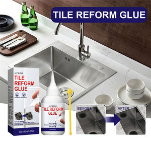 Jaysuing azulejo reforma pegamento impermeable a prueba de moho cocina baño balcón fregadero azulejo de suelo kit de reparación de baldosas de cerámica hueco relleno - Product Image 2